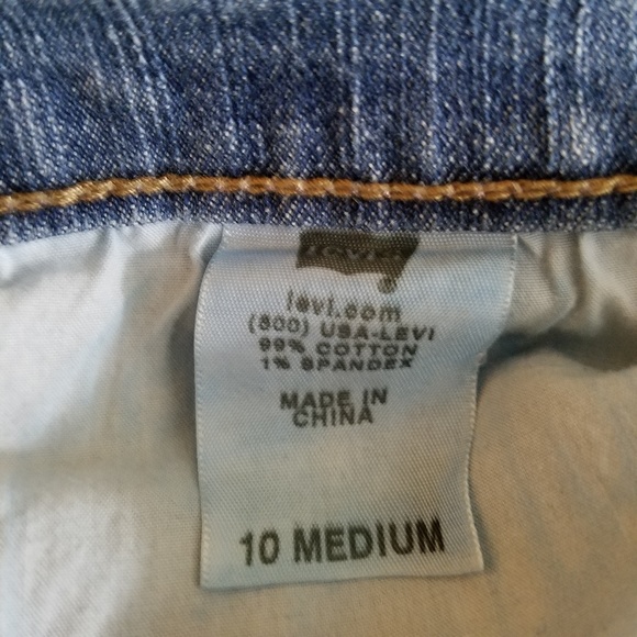 Levis 515 Boot Cut Jeans Size 10 - Picture 8 of 8